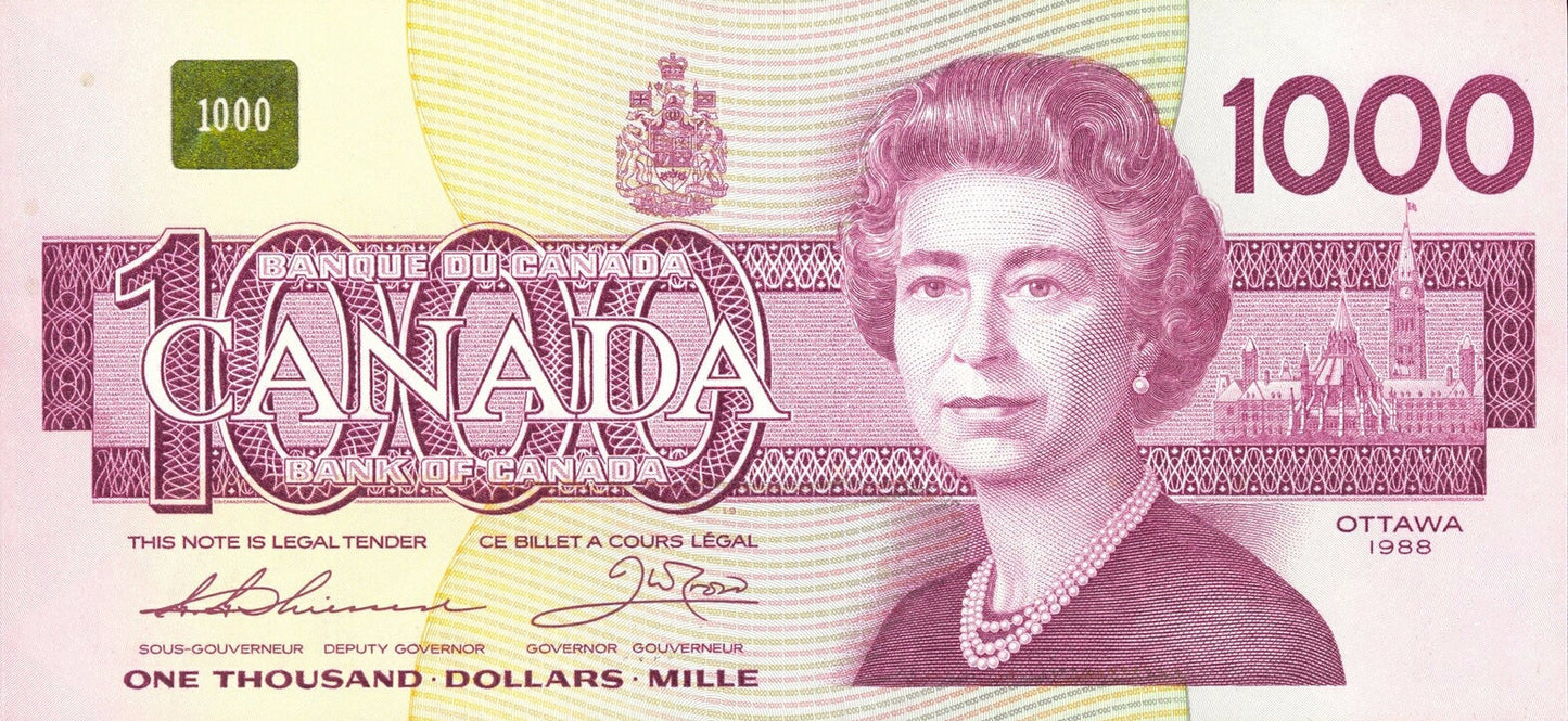 LUXE® HDPRINT™ $1000 CANADIAN LUXURY ROLLING PAPERS