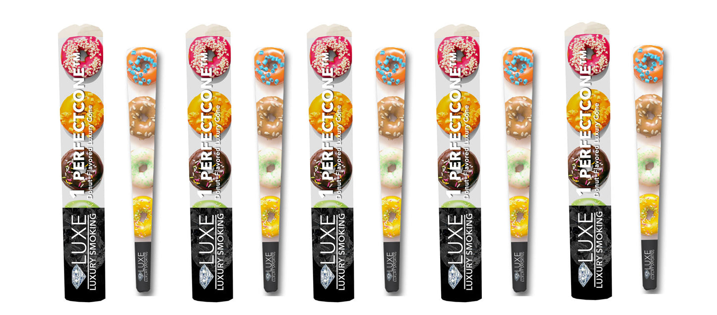 LUXE® PERFECTCONE™ GLAZED DONUT FLAVORED LUXURY CONES
