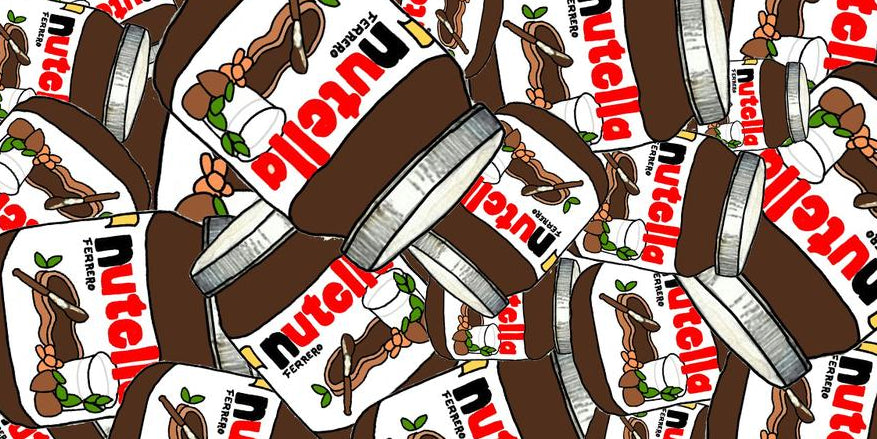 LUXE® HDPRINT™ NUTELLA FLAVORED LUXURY ROLLING PAPERS