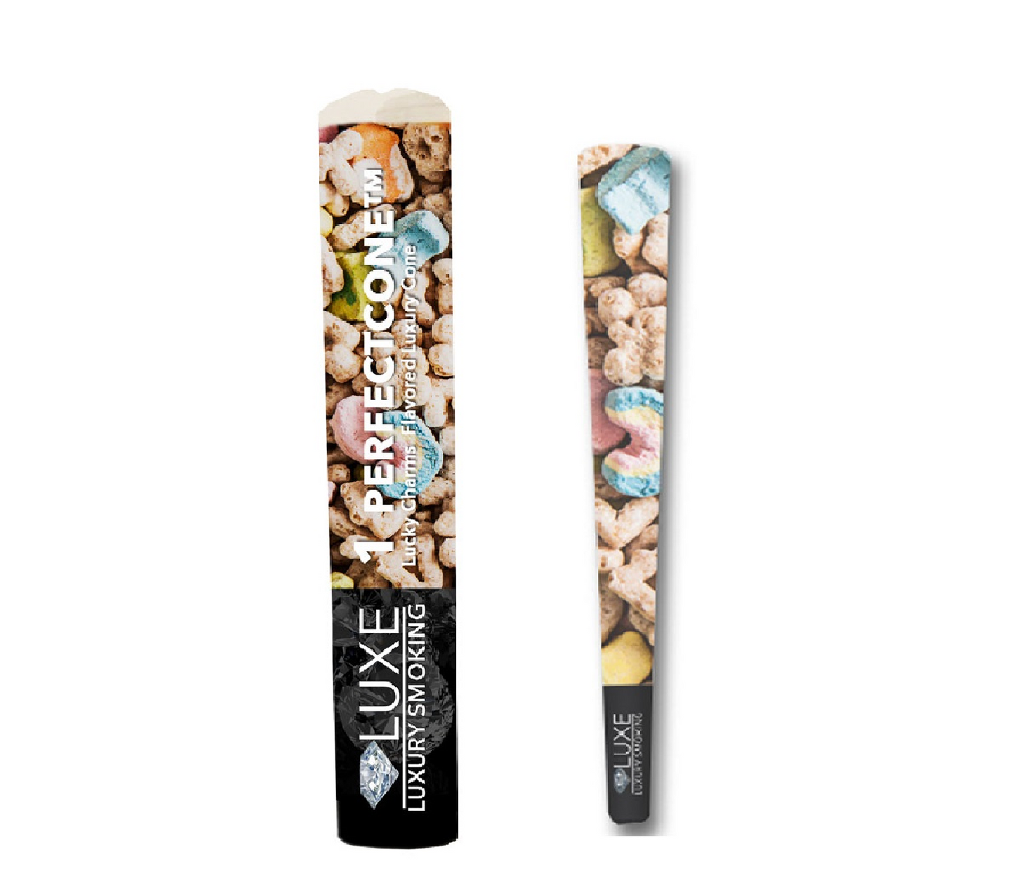 LUXE® PERFECTCONE™ LUCKY CHARMS FLAVORED LUXURY CONES