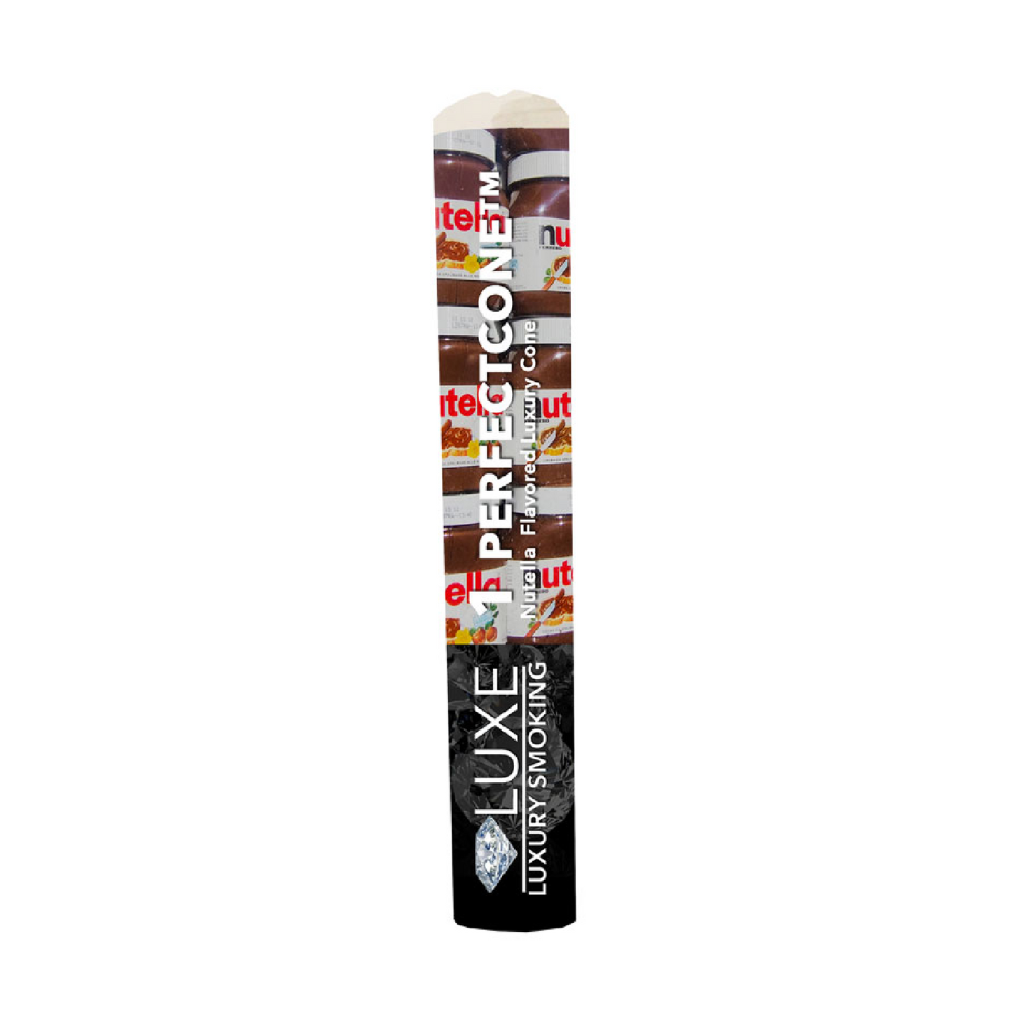 LUXE® PERFECTCONE™ NUTELLA FLAVORED LUXURY HEMP WRAP CONES