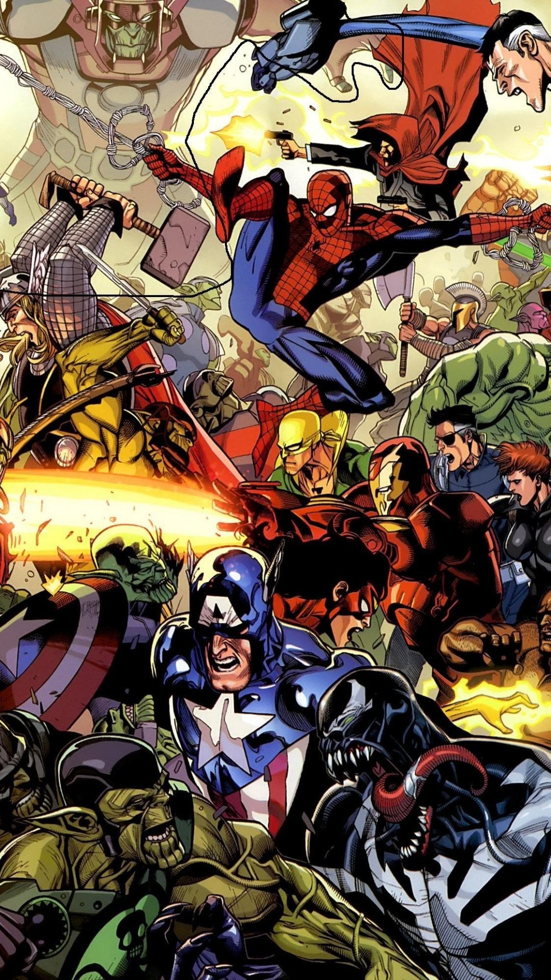 Marvel Iphone Wallpaper